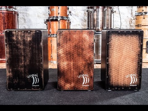 Schlagwerk CP-5230 Cajon Urban OS Grunge Black & Tasche & Sitzpad *TOPBUNDLE* Schlagwerk CP-5230 Cajon Urban OS Grunge Black & Tasche & Sitzpad *TOPBUNDLE*